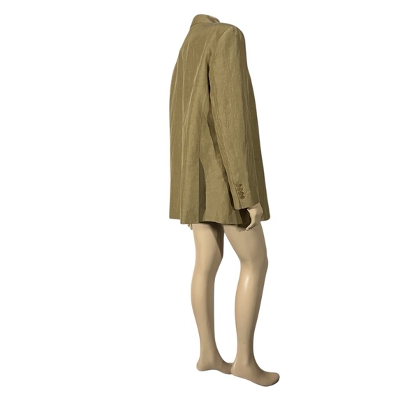 NWT Sandro Tan Oversized Blazer Jacket - Picture 3 of 16